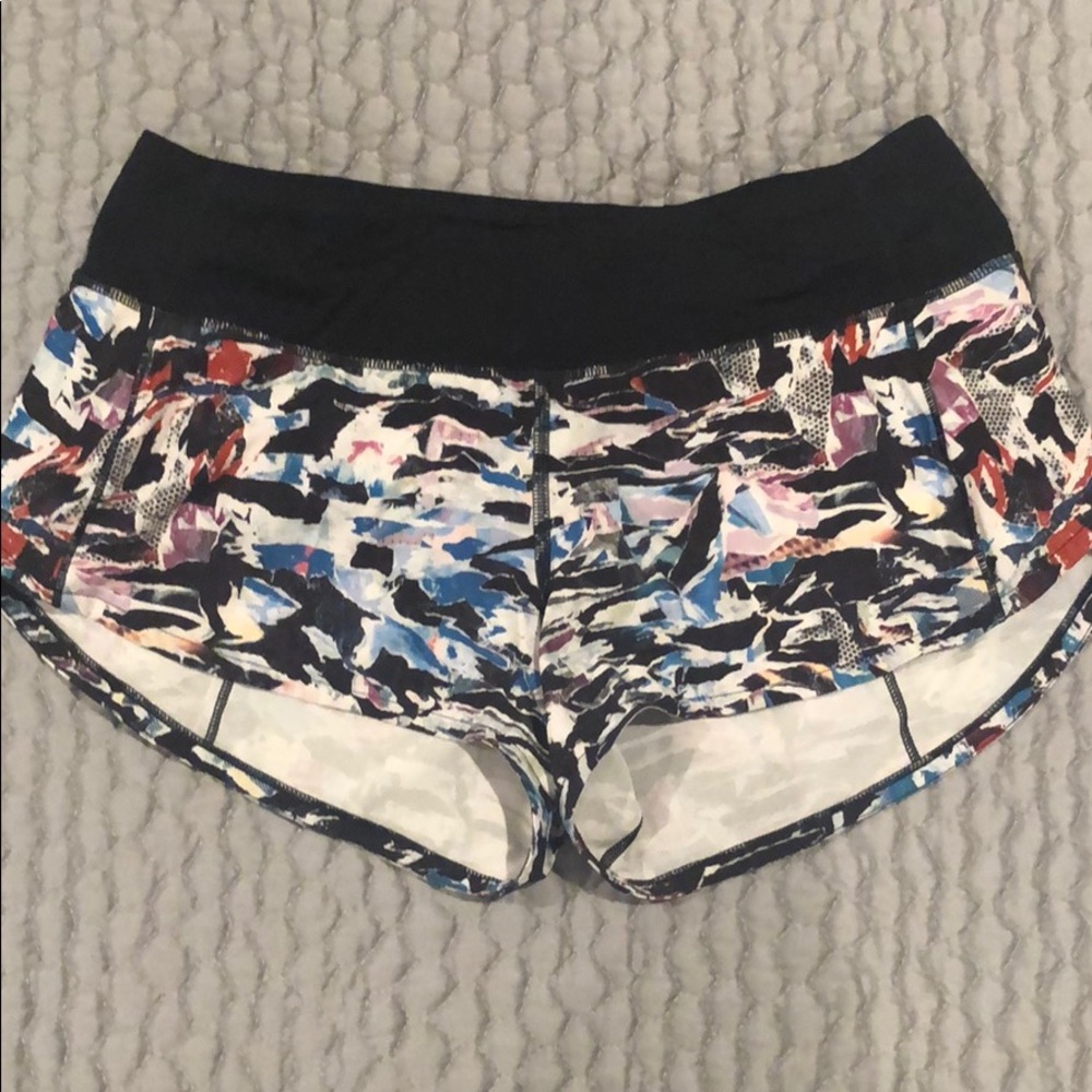 Lululemon Speed Up short 2” size 4